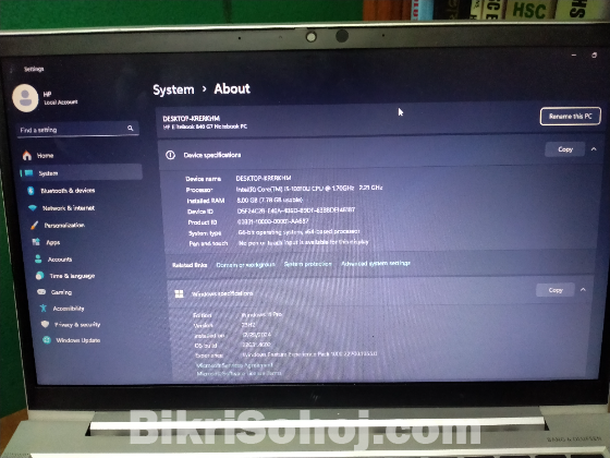 Hp Elitebook 840 G7